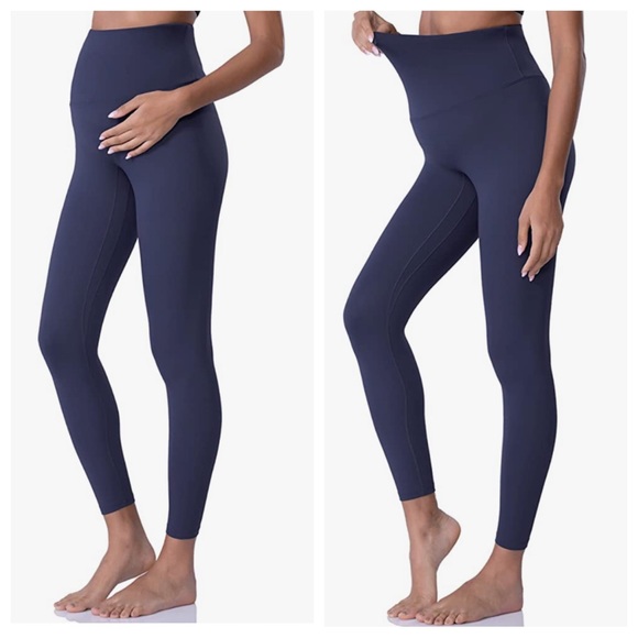 Poshdivah Pants & Jumpsuits Nwt Poshdivah Womans Navy Maternity